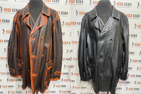 Покрасим кожаные куртки по доступной цене